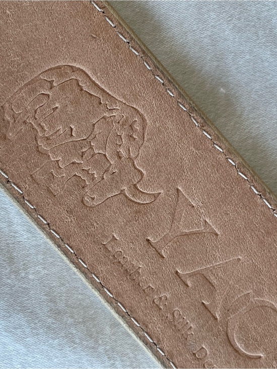 Vintage Luciano Natazzi Leather Embroidered Western Rodeo Belt 42” main image 8